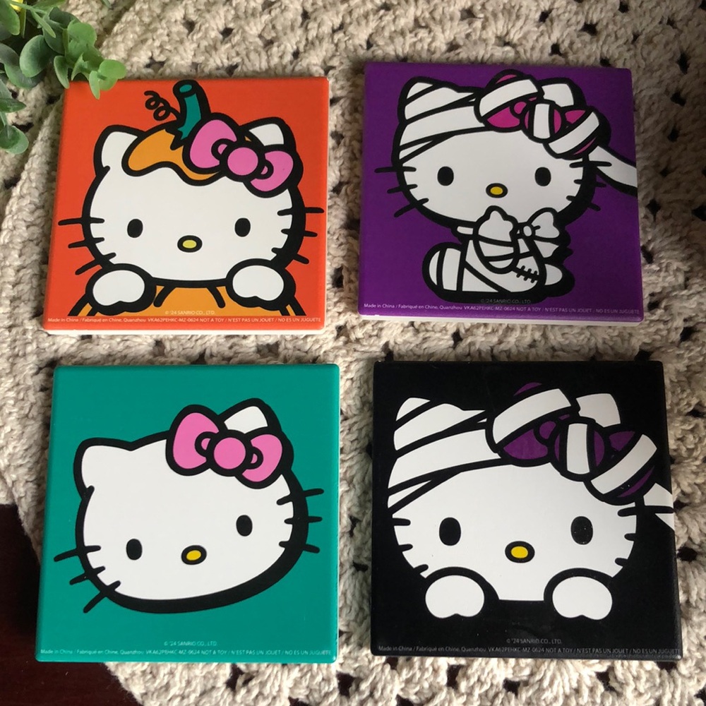 Hello Kitty Halloween Ceramic Coasters